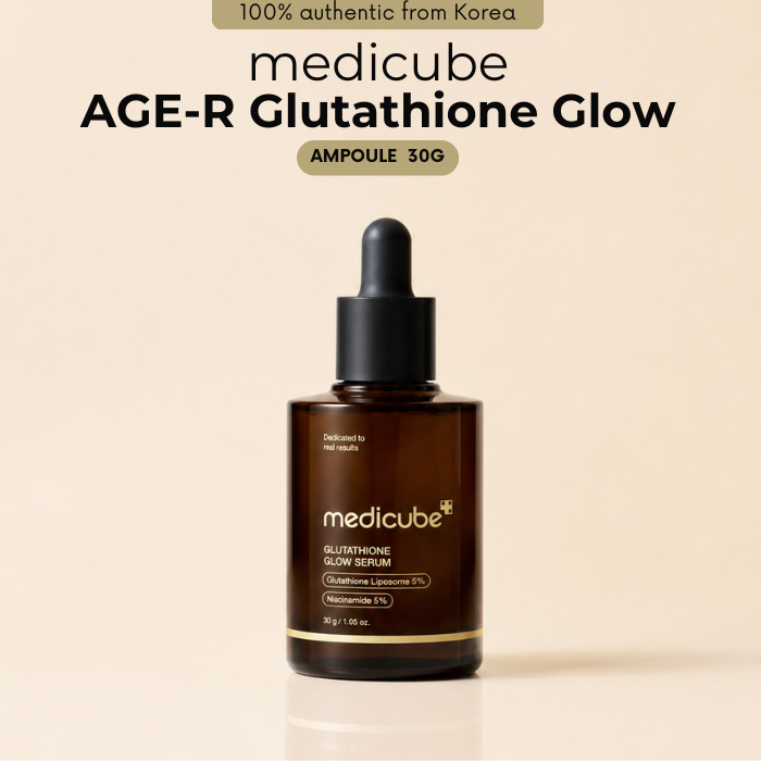 Ampola De Brilho De Glutationa medicube AGE-R 30g | Cuidado Para Manchas Escuras , E Endurecimento K-Beauty Da Coreia