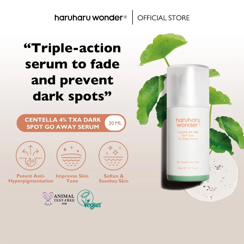 Haruharu Wonder Centella 4% Dark Spot Go Away Serum 30ml
