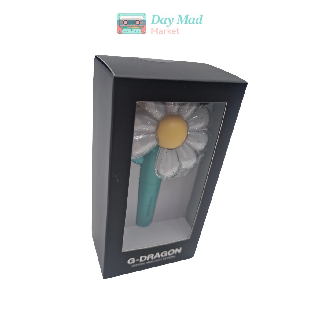 BIGBANG G-DRAGON Oficial LIGHT STICK DAISY BONG Chaveiro VER . 1 (MINT) Selado