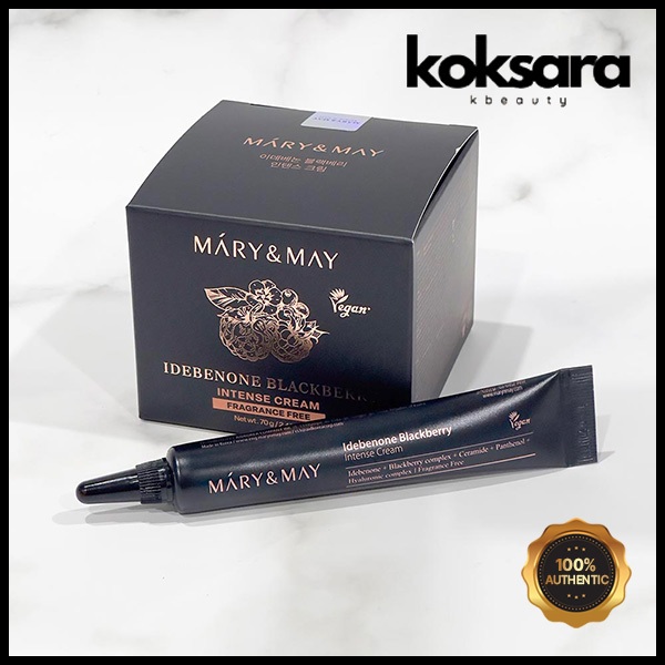 Mary & May Idebenone Blackberry Creme Intenso 70g/12g