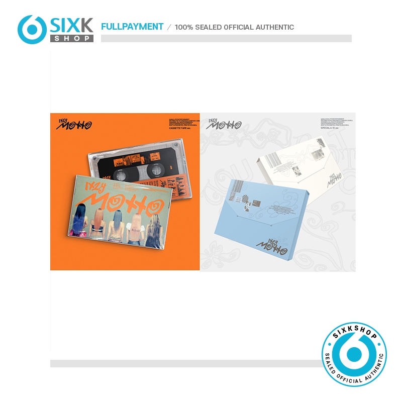 SIXKSHOP ✨ Mini Álbum ITZY [MOTTO] (CASSETTE TAPE Ver , Versão Especial)