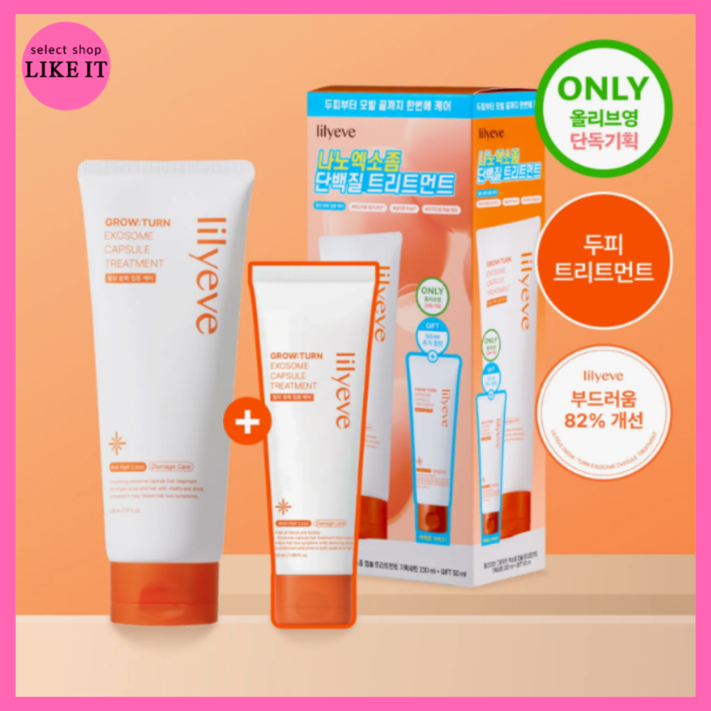 lilyeve Grow Turn Exosome Capsule Treatment 230ml Set (+50ml) /Envio Da Coreia