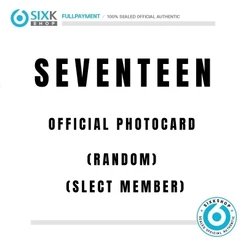 (ONLY POB) SEVENTEEN OFFICIAL PHOTOCARD