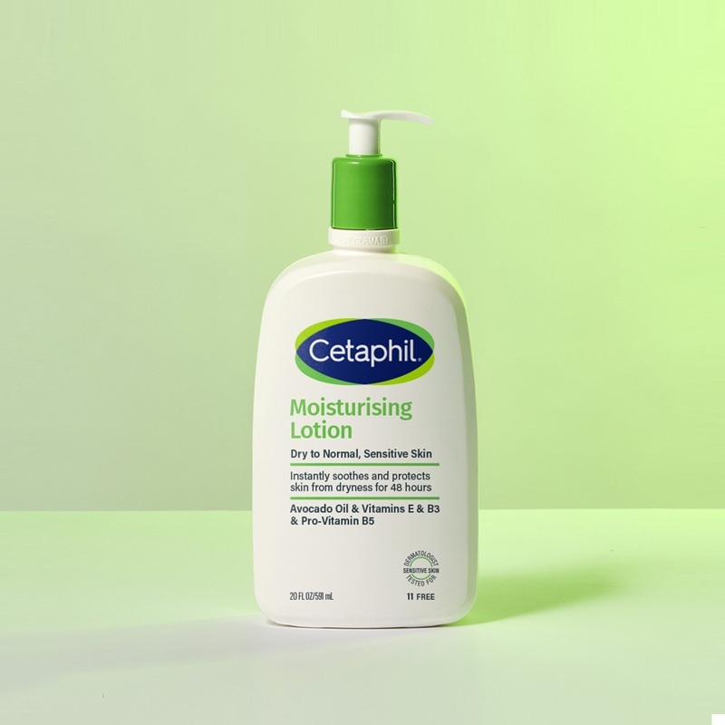 Loção Hidratante Cetaphil 591ml Corporal Para Pele Sensível Cuidados Diários De Umidade Seca Rosto