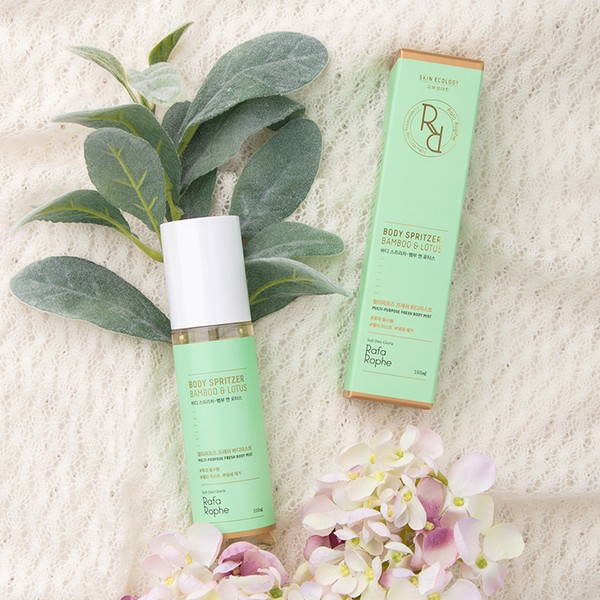 RAFAROPHE Body Spritzer Bamboo & Lotus Fresh Mist 100ml Cuidado Com Fragrância Refrescante Diária