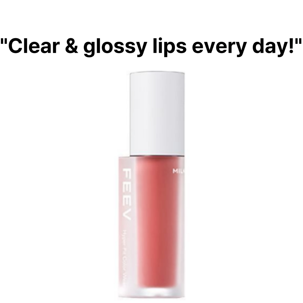 OLIVE YOUNG FEEV Color Drop Lip Tint 4ml (7 Cores) – Maquiagem Vegana Hidratante Leve OC01