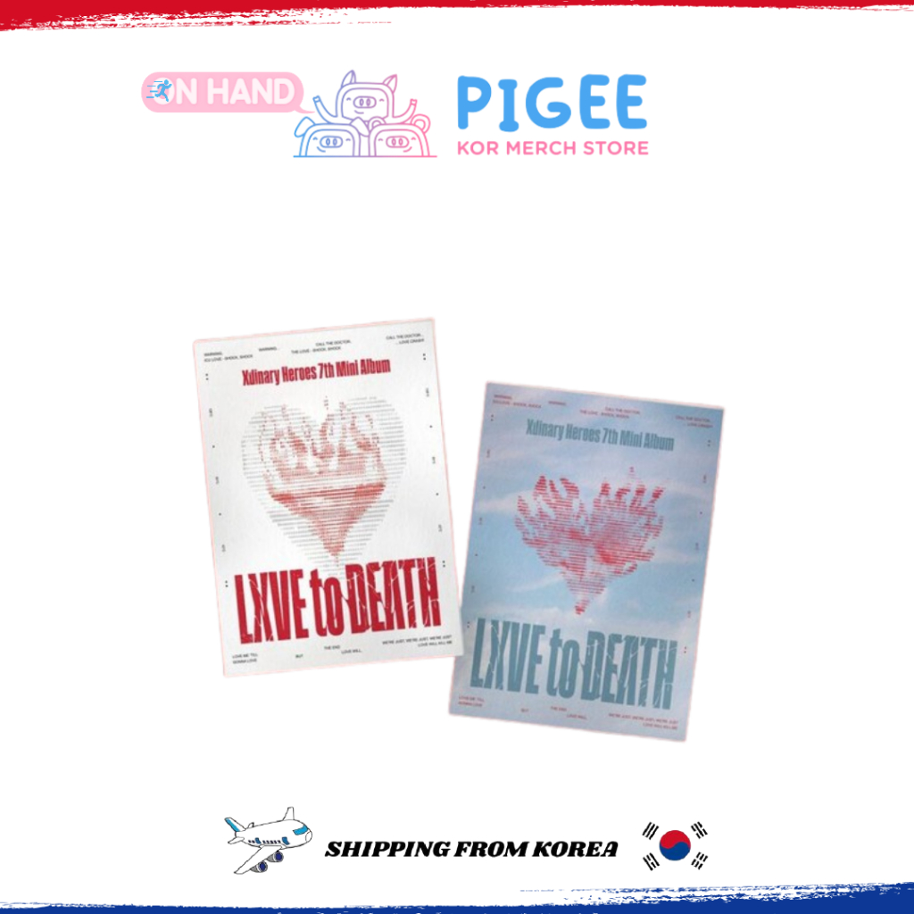 XDINARY HEROES - [ LXVE TO DEATH ] 7TH MINI (PHOTOBOOK Ver.)