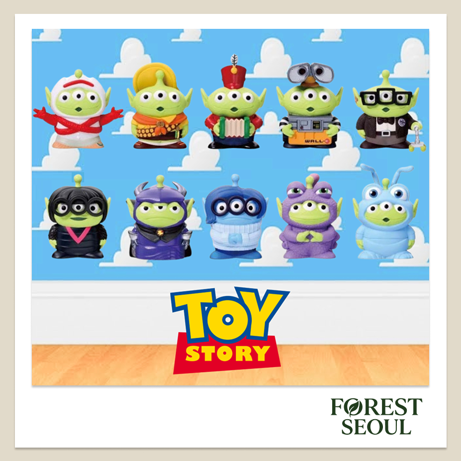 [Disney] Pixar Toy Story Alien 10 Tipos | Pacote Cego Mistério Figura Colecionável Aleatória Navios Da Coreia