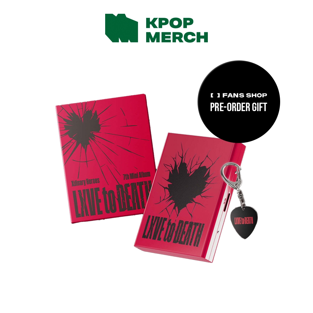 (FANS Shop POB) Xdinary Heroes - 7th mini album [ LXVE to DEATH ]_Tin case ver