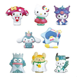 Sanrio Authentuc Bandai Hello Kitty My Melody Hangyodon TUXEDO SAM Cinnamoroll Kuromi Figuras em Oferta na Shopee