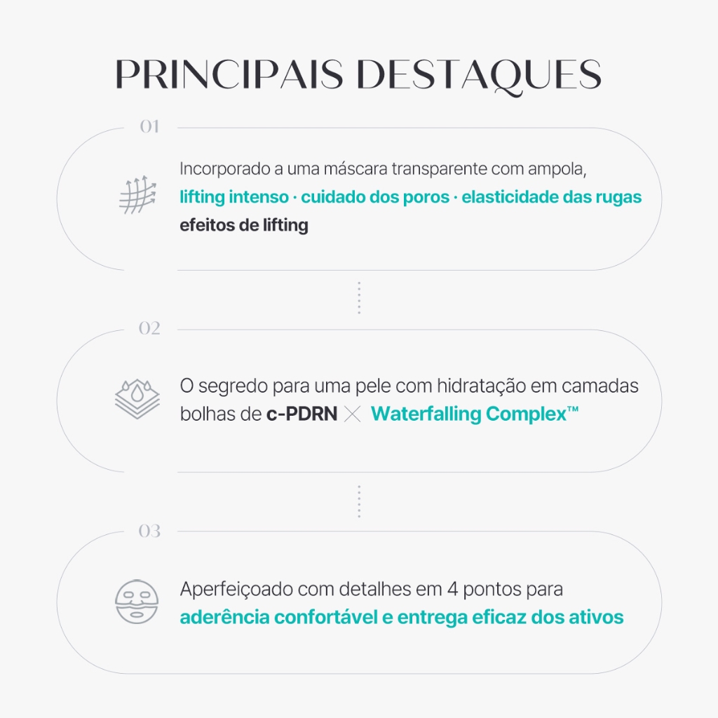 [REJURAN] Máscara De Gel Lifting Com Infusão De Ampola (4 Folhas) · foto 2