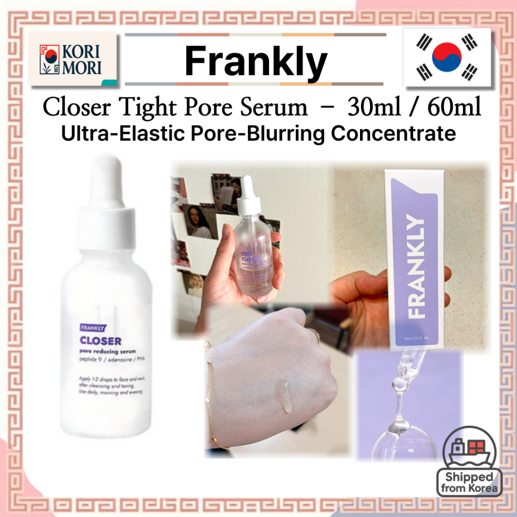 ✨ Olive young Best [Frankly] Closer Tight Pore Serum-30ml/60ml-Concentrado Ultra-Elástico Para Poros , Cosméticos Corean