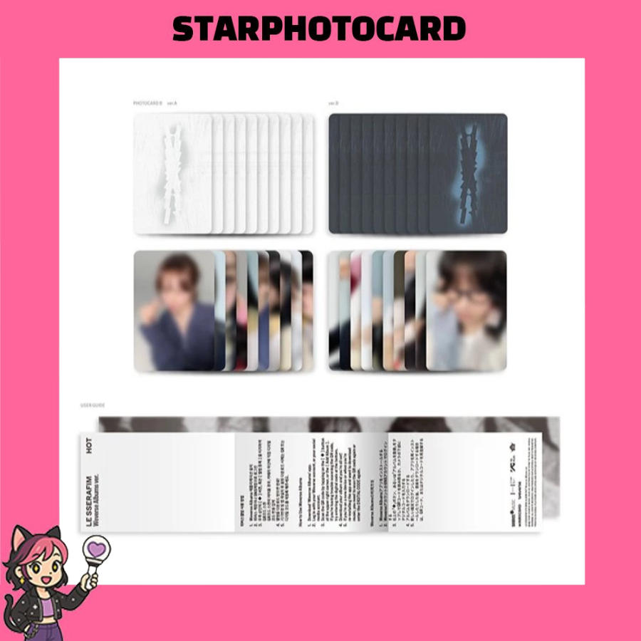 [READY STOCK] LE SSERAFIM - [ HOT ] 5TH MINI ALBUM (WEVERSE Ver.)