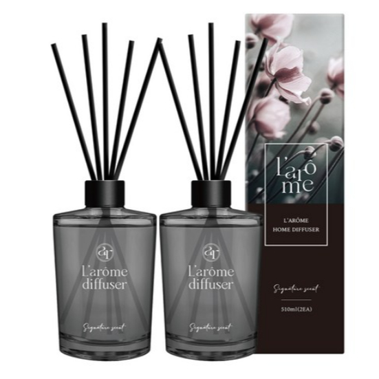 Difusor The Herb Shop Larome 510ml Grande Capacidade De Madeira De Hotel Premium Fragrância Interior Presente Para Escri