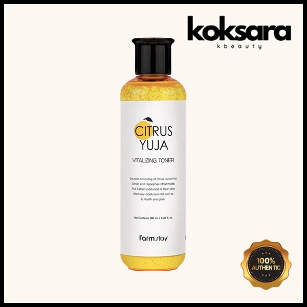 Farmstay Citrus Yuja Vitalizing Toner 280ml