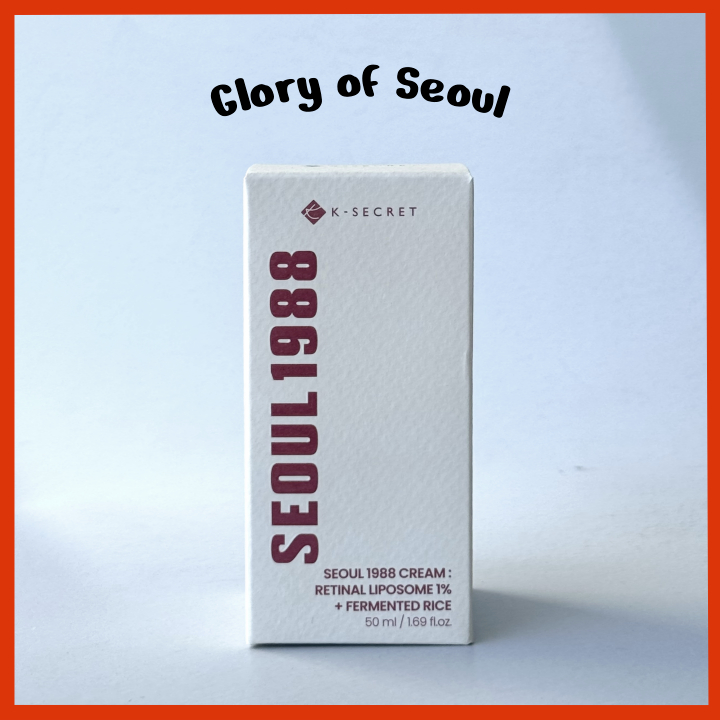 K-SECRET SEOUL 1988 Cream : Retinal Liposome 1% + Fermented Rice 50ml em Oferta na Shopee