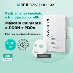 [REJURAN] Moisture Treatment Mask 5 Unidades | Efeito Refrescante, Ação Calmante Imediata, Hidratação e Alívio da Pele