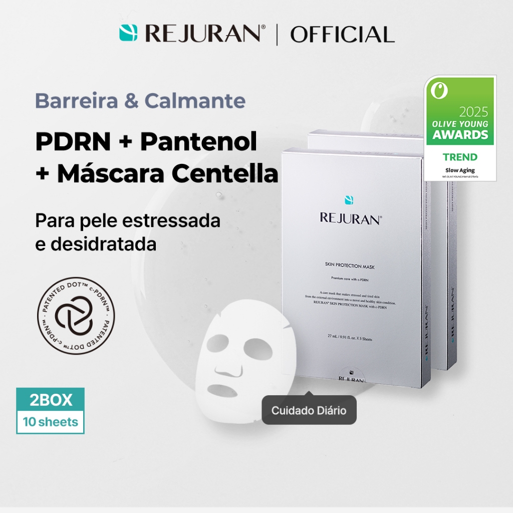 Imagem [REJURAN] Skin Protection Mask 5 Unidades (2 Caixas / 4 Caixas)