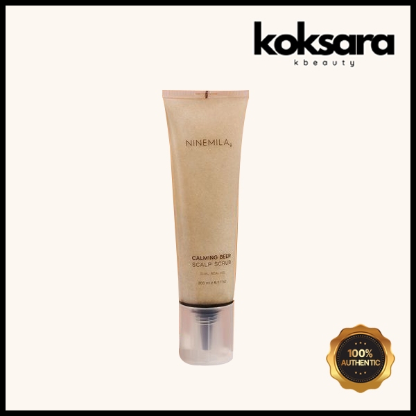 NineMila Calming Beer Yeast Scalp Scaling Scrub 200ml