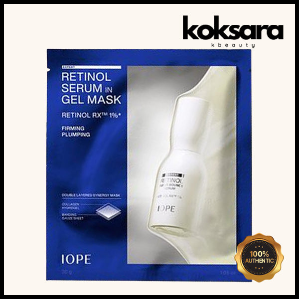 IOPE Retinol Serum In Gel Mask 30g 1ea em Oferta na Shopee