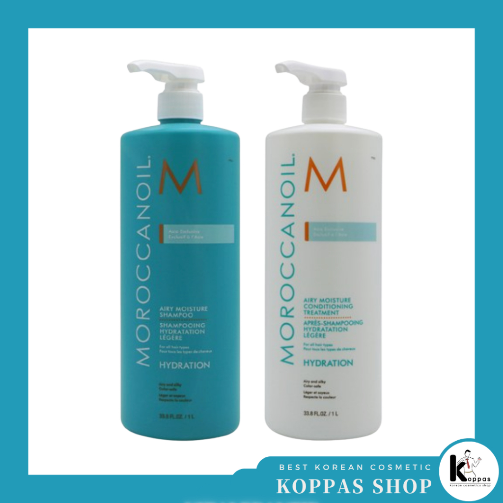 MOROCCANOIL Shampoo E Condicionador Hidratante Arejado 1000ml
