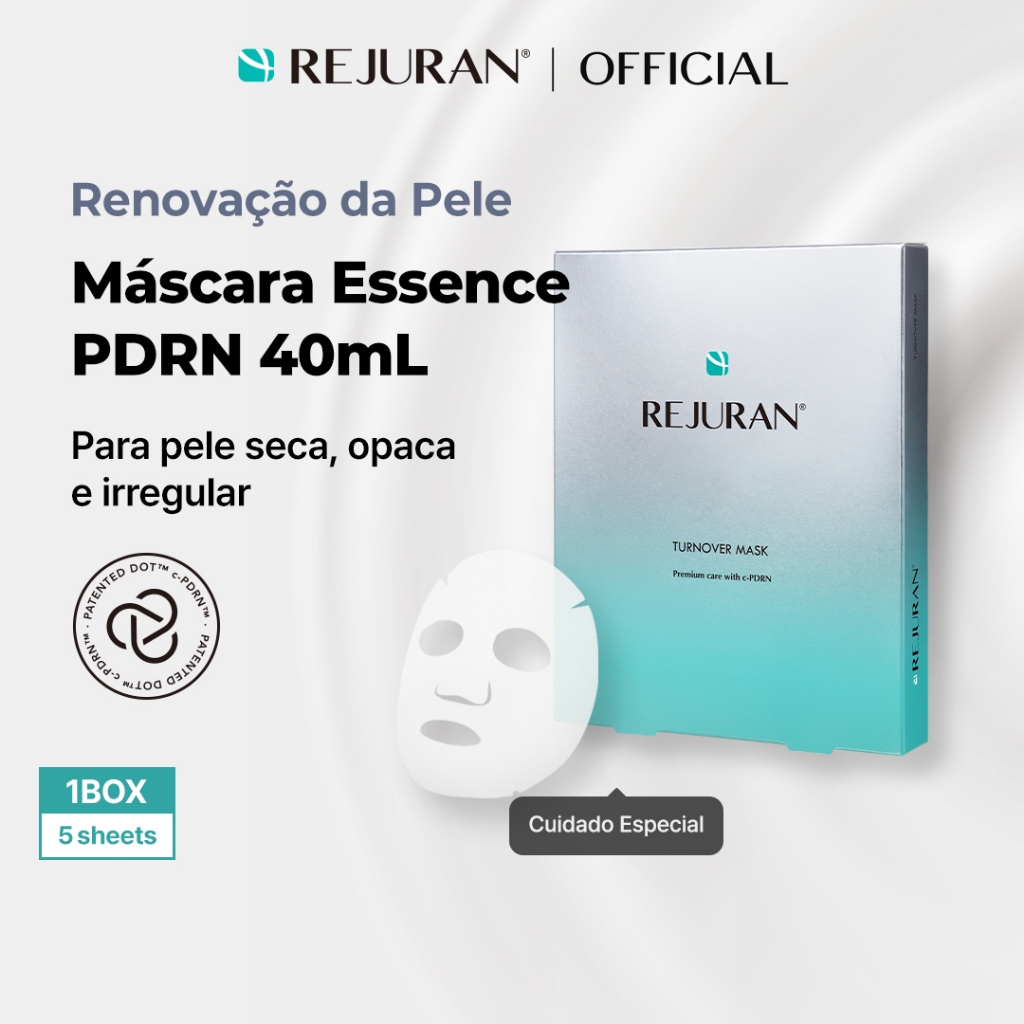 Imagem [REJURAN] Turnover Mask 5 Unidades | Hidratação, Renovação da Pele, Ação Calmante e Luminosidade