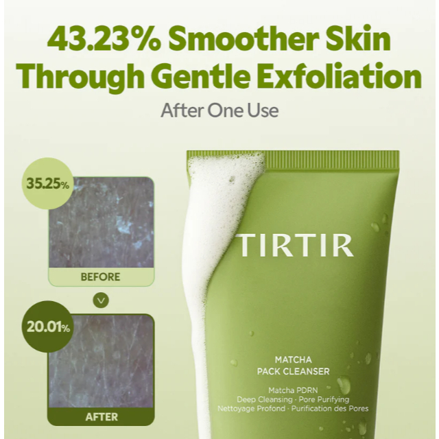 [MINI] TIRTIR Matcha Collection ( 4 Types / Cleanser 15ml, Toner 20ml, Serum 10ml, Cream 8ml) · foto 2