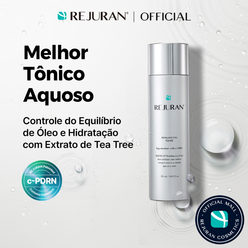 [REJURAN] Tônico Reequilibrante 120mL (Rebalancing Toner 120mL)