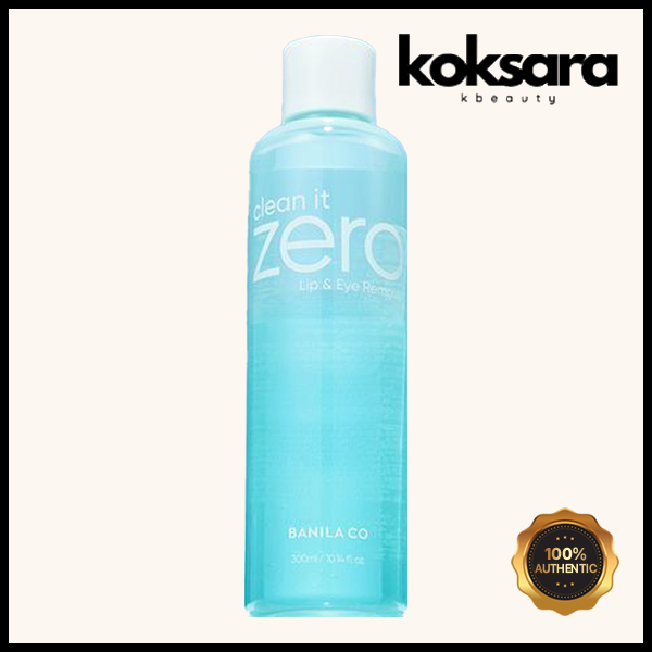 banila co clean it zero lip & eye remover 300ml em Oferta na Shopee