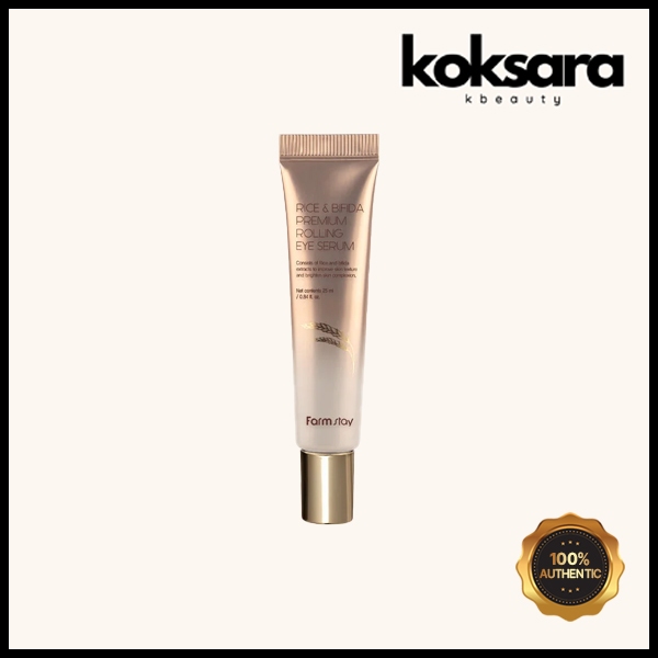 Farmstay Rice & Bifida Premium Rolling Eye Serum 25ml em Oferta na Shopee