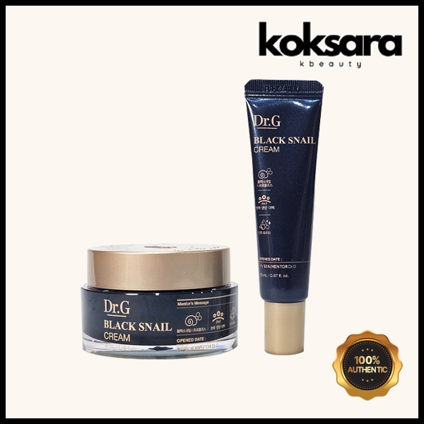 dr.g black snail cream 20/50ml em Oferta na Shopee