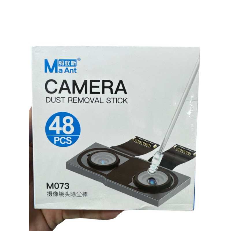 Kit Limpeza Câmera Celular Lente Dust Removal Stick 48 Peças Profissional