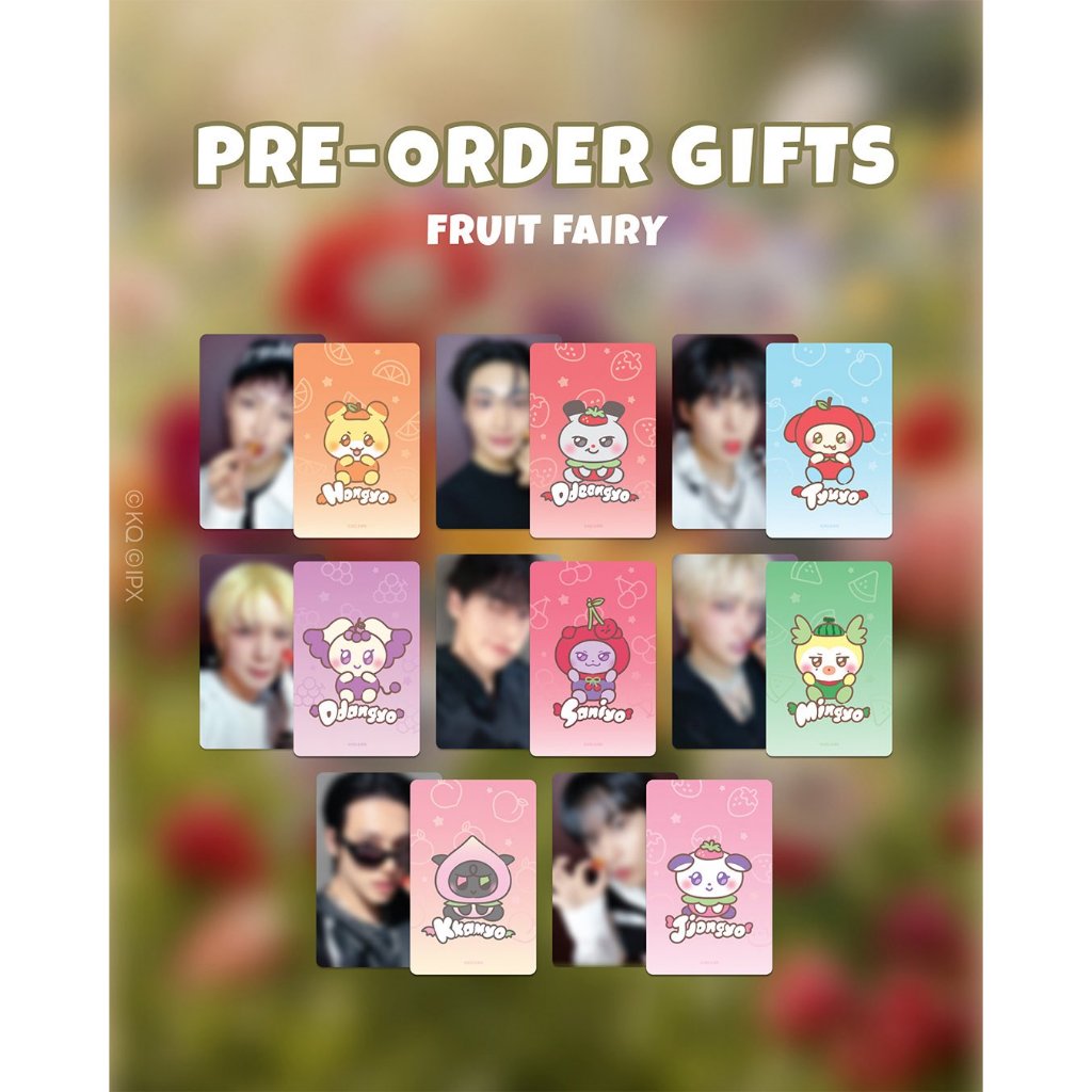 SIXKSHOP ✨ ATEEZ MIGHTEEZ Berry Breezy FRUIT Fairy POP UP MD — imagem 2 de 2
