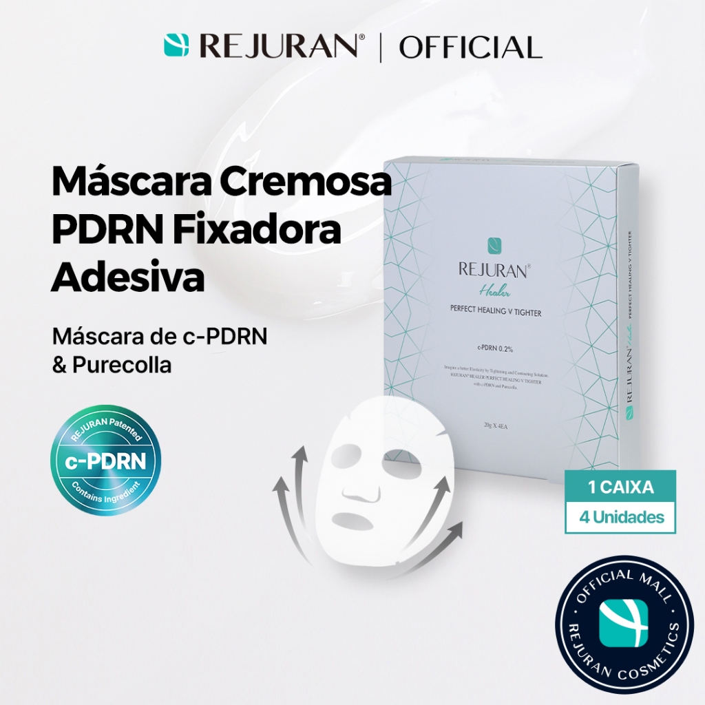 [REJURAN] Máscara Mais Apertada Em V De Cura Perfeita 4EA [1BOX/2BOX] em Oferta na Shopee
