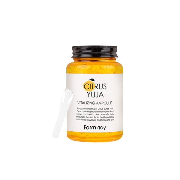 Farmstay Citrus Yuja Vitalizing Ampoule 250ml — imagem 2 de 2