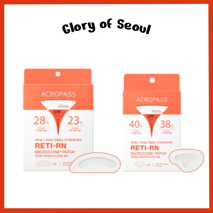 Patch De Microcone ACROPASS RETI-RN (2 Tipos) Formato Fino (6 Adesivos)/De T (4 patches) em Oferta na Shopee