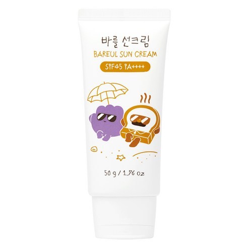 FRANKLIIN Bread Barber Shop Baby Bareul Creme Solar Fps45 PA + 50ml/Protetor Mineral Seguro Para Crianças