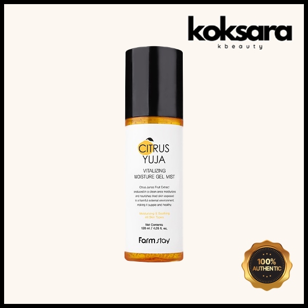 Farmstay Citrus Yuja Vitalizing Moisture Gel Mist 120ml