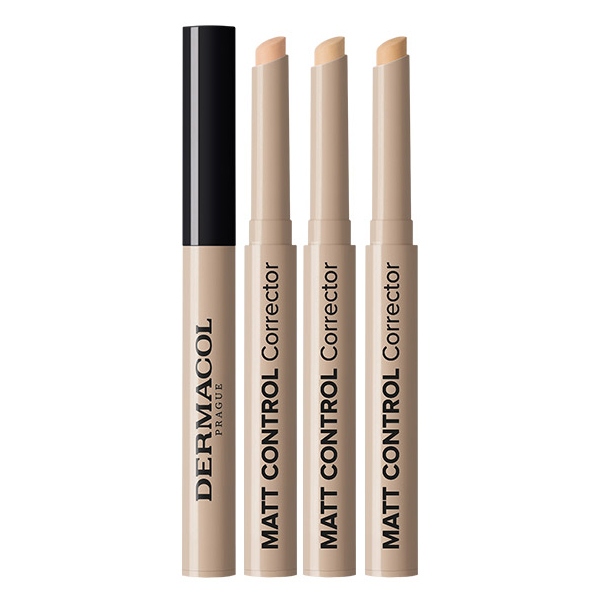 Dermacol Mate Controle Corrector Corretivo 0.9g Vara Círculo Escuro Cobertura Mancha Maquiagem