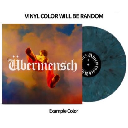 K-POP G-Dragon LP ubermensch Vinil bermensch (Arco-Írisecomix) (Numeração) Cor Aleatória