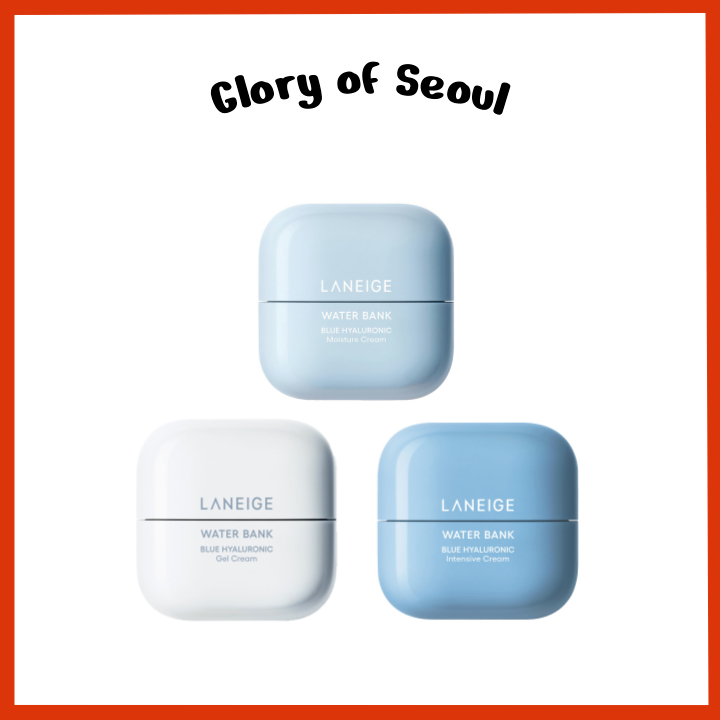 [NEW] [MINI] LANEIGE Water Bank Blue Hyaluronic Cream (3 Types), 20ml │ Moisture Cream / Gel Cream / Intensive Cream em Oferta na Shopee