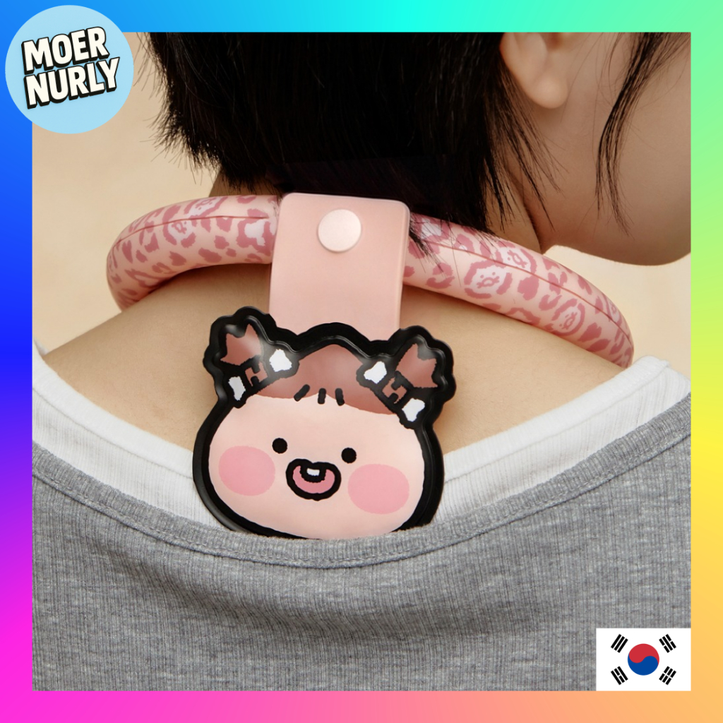 [Kao FRIENDS] Woogachoonga Cooling Pad Neck Cooler Apeach & Choonsik Acessório De Verão Ao Ar Livre | Bolsa De Gelo