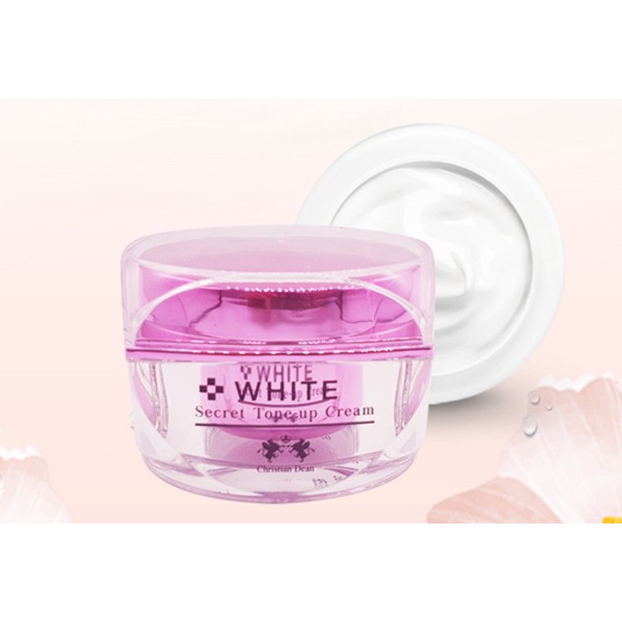[K-BEAUTY] Creme Tonificante Christian Dean White Secret 1 + 1 (Instantâneo Iluminador Para Rosto E Corpo De 1 Segundo T