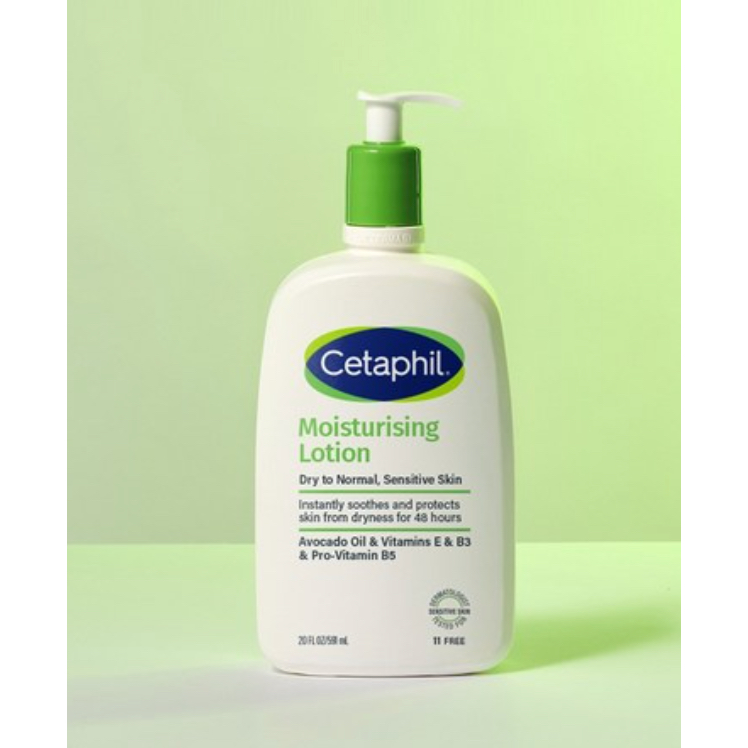 Loção Hidratante Cetaphil 591ml | Hidratação Profunda 48H Fórmula Suave Para Pele Sensível E Seca