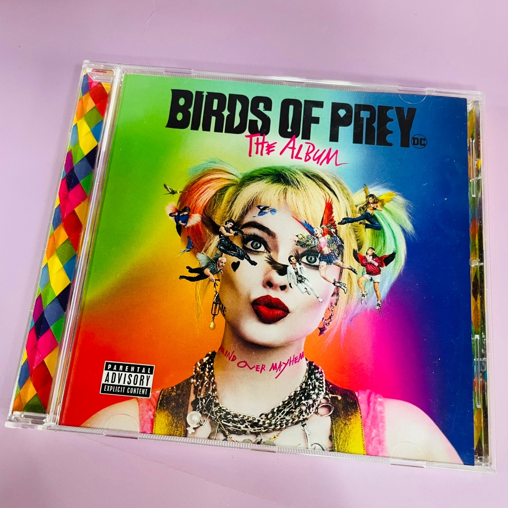 CD De Trilha Sonora Original Birds of Rapy | Importação Oficial Da Ue Doja Cat Megan Thee Stallion Halsey Poderoso Femin