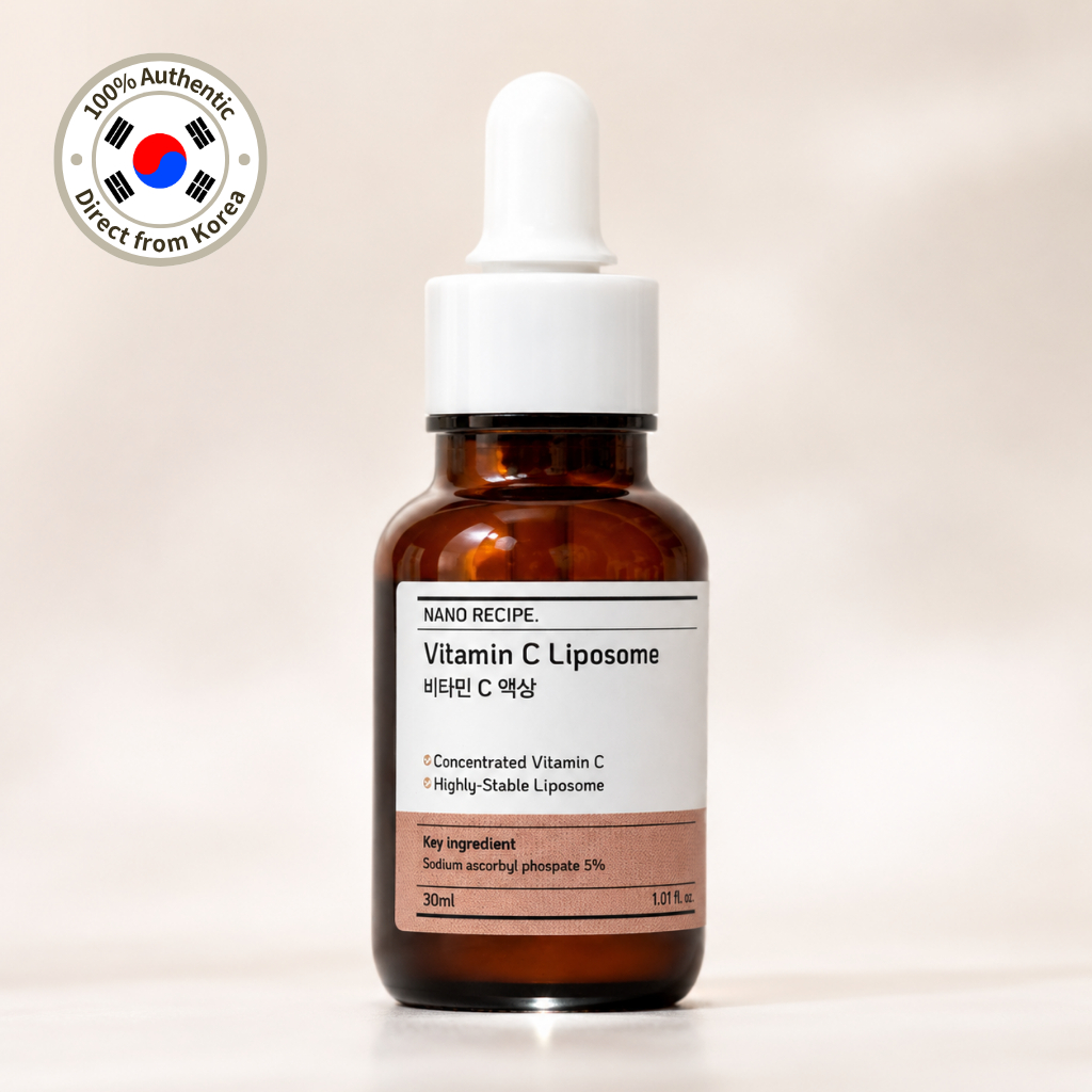 [Receita NANO] Ampola Lipossoma De Vitamina C (30ml)/Booster Iluminador E Antioxidante Para Cuidados Com A Pele