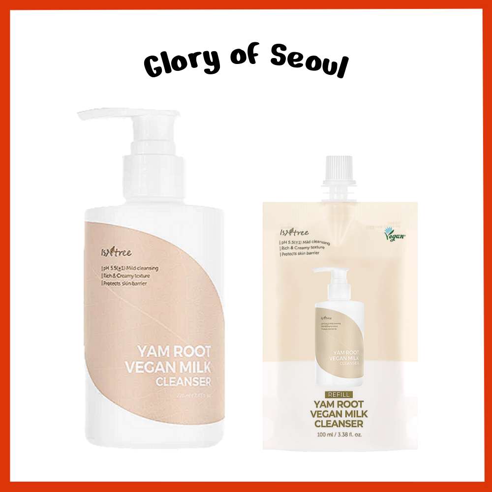 ISNTREE Yam Root Vegan Milk Cleanser (Original Product / Refill) em Oferta na Shopee