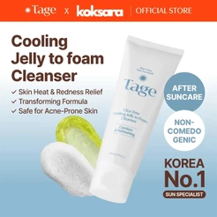 TAGE Cica-Tree Cooling Gel to Foam Cleanser 120ml