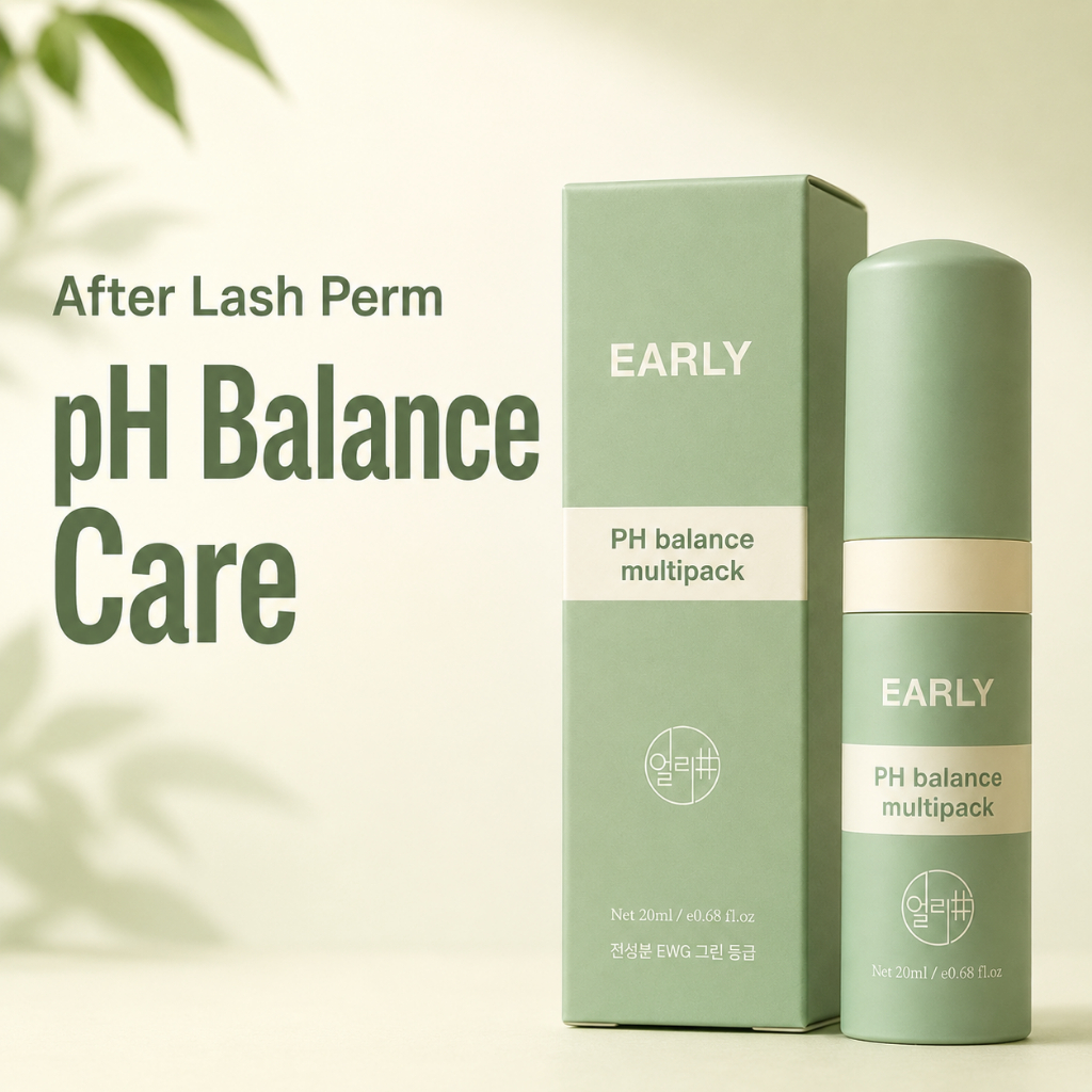 EARLY PH BALANCE MULTIPACK 20ML LASH LIFT Acabamento Cuidado Bomba AIRLESS Coreano CONDITIONING CARE Após PERM