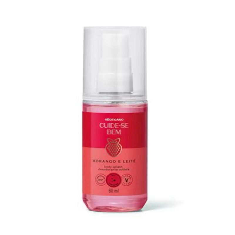 Mini Body Splash Desodorante Colônia Cuide-se Bem o Boticário 60ml - Tamanho Viagem - Bolsa Fragrâncias